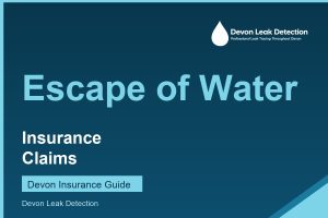 Escape of water insurance claim explained, Devon Leak Detection