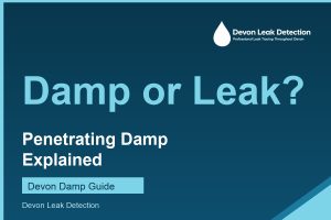 Penetrating damp or a leak, a Devon Leak Detection guide