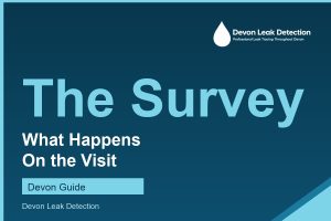 What happens during a leak detection survey, Devon Leak Detection